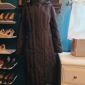 Calvin Klein Maxi Puffer Coat with Hood